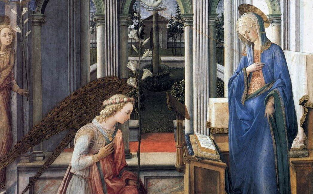 Looking ahead to the Annunciation (March 25, but transferred to April 8 in 2024)