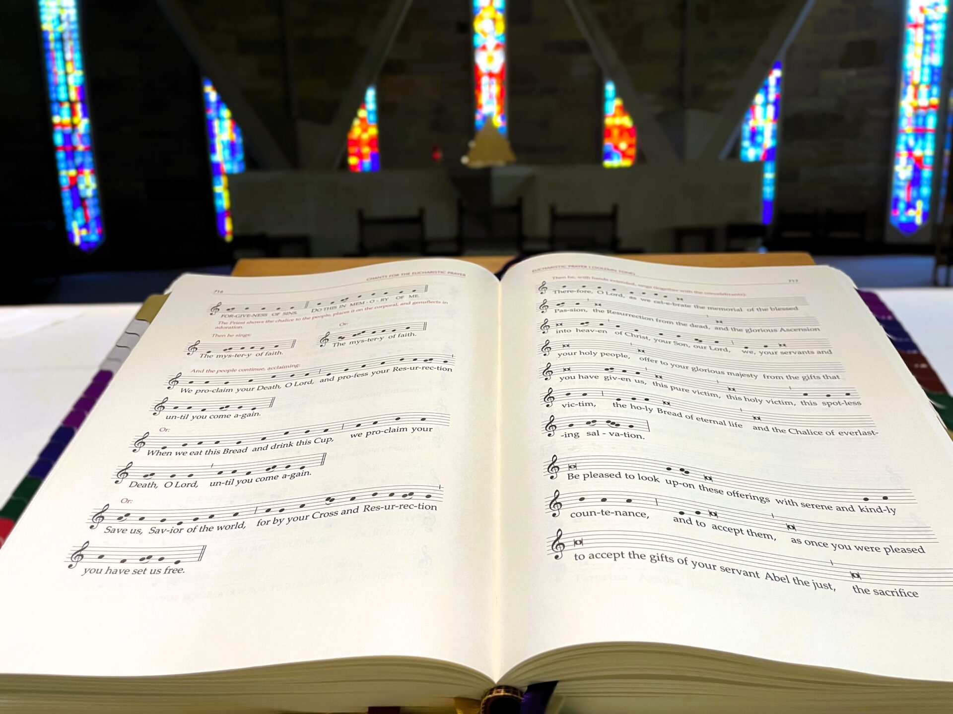 Singing the Eucharistic Prayer